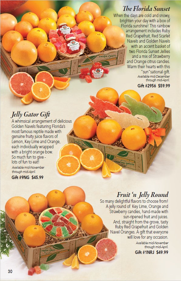 Navel Oranges and Ruby Red Grapefruit